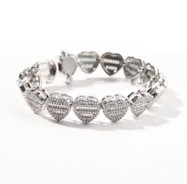 CRUSH HEART  BRACELET